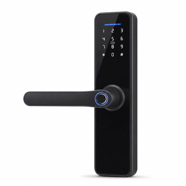 cerradura inteligente a9 ttlock en color negro