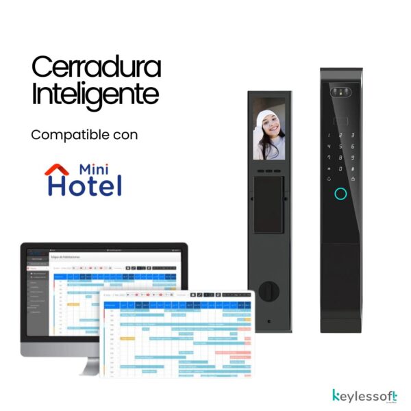 Cerradura Inteligente P20 con Reconocimiento Facial Premium - Image 10
