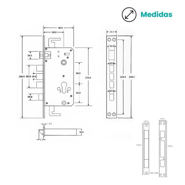 Cerradura Inteligente P20 con Reconocimiento Facial Premium - Image 9