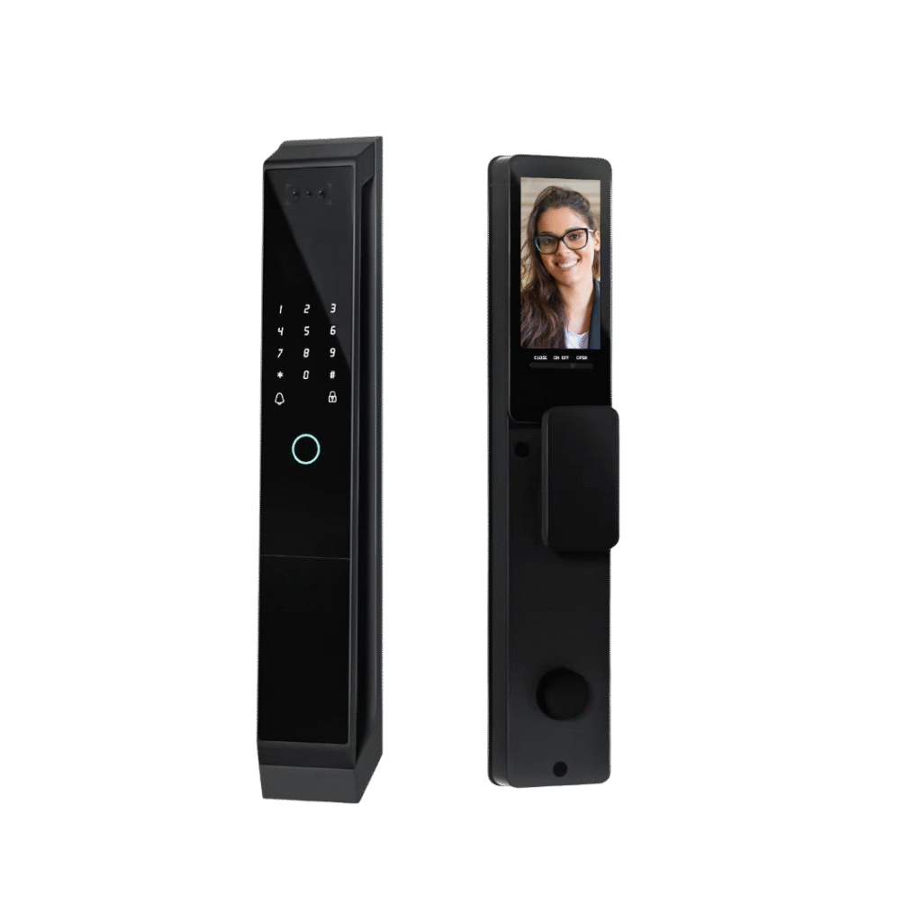 cerradura inteligente,Reconocimiento facial,Apertura huella dactilar